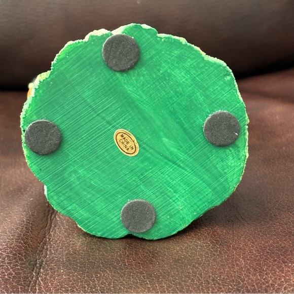 Scarecrow with Ghosts and Jack O’ Lanterns - Vintage Halloween Figurine - Picture 14 of 16